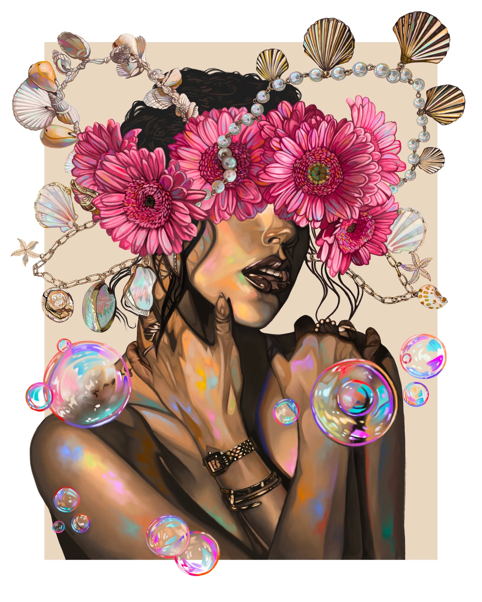 Nashid Chroma Limited Edition Art 16×20" (Unframed) BXCKY G  - Collector's Edition