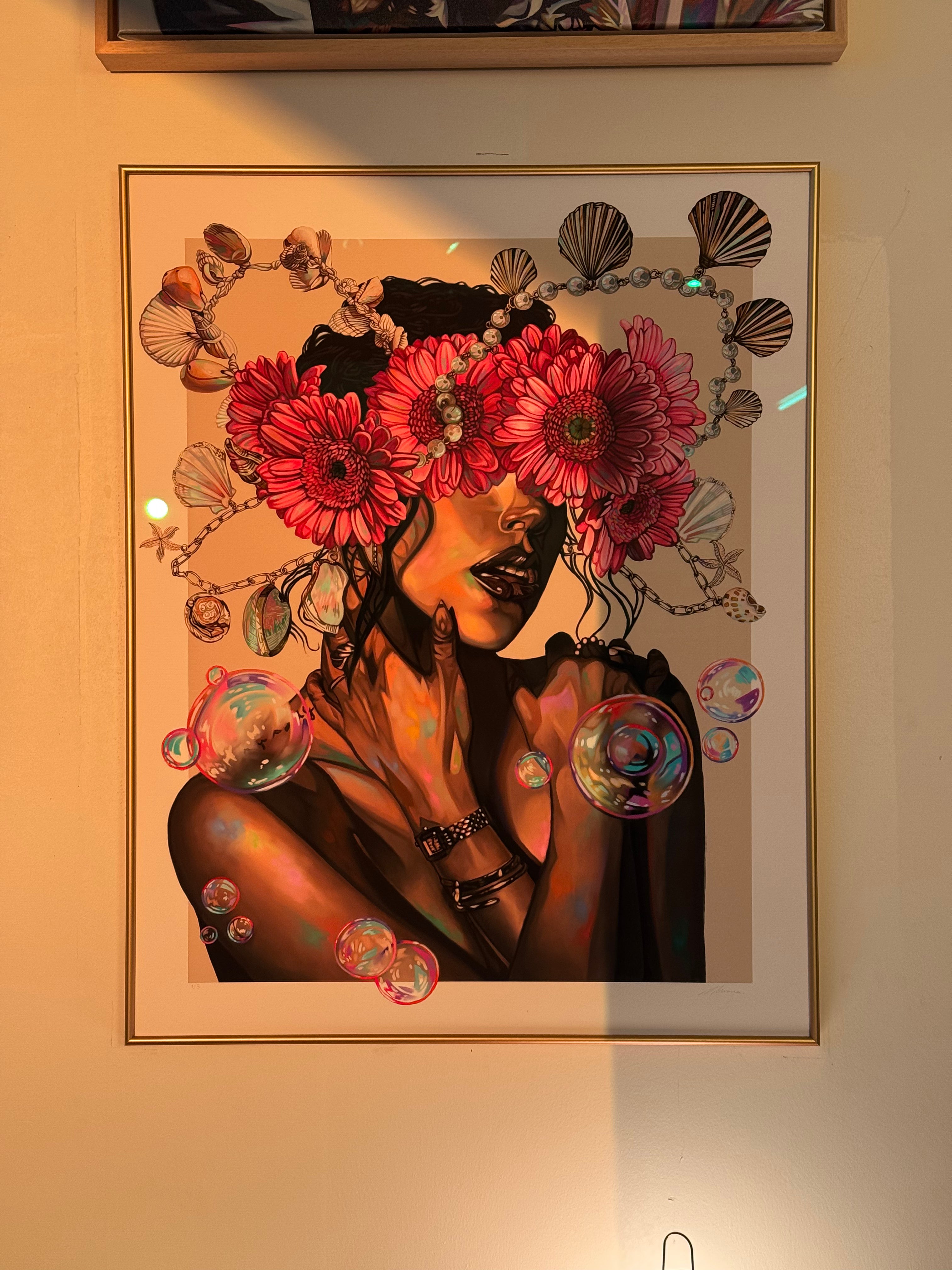 Nashid Chroma Limited Edition Art 24x30" (Framed) BXCKY G - Master Edition