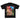 Nashid Chroma Tees Black / Front Print B.A.M.O DROP SHOULDER TEE