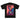 Nashid Chroma Tees Black / XS / Back Print LA FLAME DROP SHOULDER TEE
