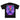 Nashid Chroma Tees Black / XS / Back Print MALCOLM DROP SHOULDER TEE