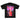 Nashid Chroma Tees Black / Front Print CHXHIRO DROP SHOULDER TEE