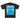 Nashid Chroma Tees Vintage Black / Back Print IC3 MXN DROP SHOULDER TEE