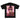 Nashid Chroma Tees Black / Front Print LALISA DROP SHOULDER TEE