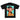 Nashid Chroma Tees Black / Front Print LXXRYN HILL DROP SHOULDER TEE