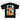 Nashid Chroma Tees Black / Back Print LXXRYN HILL DROP SHOULDER TEE