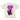 Nashid Chroma Tees PXRPLE RAIN DROP SHOULDER TEE