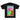Nashid Chroma Tees Black / Front Print PXSITIONS DROP SHOULDER TEE