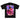 Nashid Chroma Tees XS / Black / Back Print ERXN YEAGXR DROP SHOULDER TEE