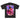 Nashid Chroma Tees XS / Vintage Black / Back Print ERXN YEAGXR DROP SHOULDER TEE