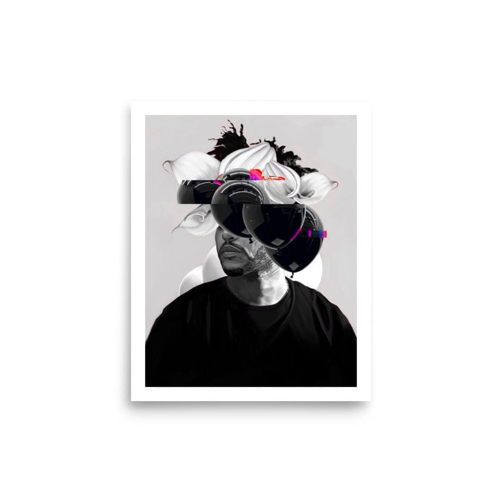 Nashid Chroma Micro Print 8x10in / Unframed HOUSE OF BXLLOONS - Micro Print